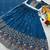 blue silk lehenga choli - free size 