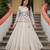 light-off-white jacquard lehenga choli - free size 