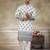 wedding silk fabric with embroidery and printed work kurta payjama