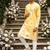 wedding silk fabric with weaving and printed work kurta payjama