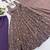 purple embroidered organza anarkali gown suit with dupatta