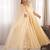 cream embroidered anarkali kurta with dupatta and pants set
