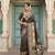 Black Color Printed Pallu With Body Print Jacquard Weaving Border Dola Silk Saree