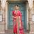 Pink Color Printed Pallu With Body Print Jacquard Weaving Border Dola Silk Saree