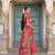 Pink Color Printed Pallu With Body Print Jacquard Weaving Border Dola Silk Saree