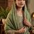 green color tissue silk blend readymade salwar suit 