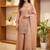 peach color viscos readymade salwar suit 