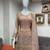 peach color viscos readymade salwar suit 