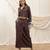 Brown linen co ord set