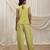 Lime green linen co ord set