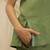 Olive green  linen co ord set