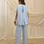 Powder blue linen co ord set