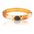 Just Women Enameled Gold Plated Bracelet (Brown)
