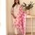 blush pink cotton flex 3-piece suit set