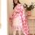blush pink cotton flex 3-piece suit set