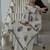 White cotton printed kurta set