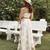 Ivory cotton tube top