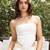 Ivory cotton tube top