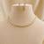 Minimal kundan choker necklace set with matching earrings | gold plated elegant bridal & festive jewellery set