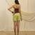 Lime green linen short