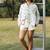 White cotton short