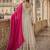 pink&beige silk blend readymade anarkali suit with mirror & embroidery work