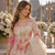 pink silk blend readymade anarkali suit with embroidery & zari Sequin work