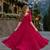 maroon faux georgette readymade anarkali suit with embroidery & zari work
