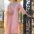 Ethnic motifs embroidered zari straight kurta with trousers & dupatta