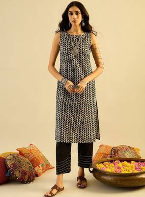 Women floral printed indie prints kurta 1