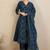 Floral printed pure cotton kurta with trousers & dupatta