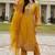 Women ethnic motifs embroidered regular mirror work kurta with trousers & with dupatta
