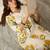 Floral printed pure cotton straight kurta with trousers