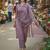 Women kurta with trousers & dupatta set