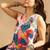 Women printed regular pure cotton kurta with trousers