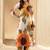 Women floral printed regular kurta with trousers