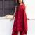 Women printed regular kurta with palazzos