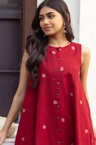 Women printed regular kurta with palazzos