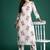 Women floral printed pure cotton kurta with trousers