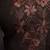 Floral embroidered v-neck straight thread work kurta with trousers and dupatta