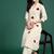 Women floral embroidered thread work pure cotton republic day kurta with palazzos