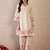 Women floral embroidered regular thread work pure cotton kurta with palazzos