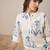 Women printed regular kurta with trousers
