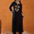Ethnic motifs embroidered thread work straight kurta