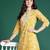 Women floral embroidered thread work kurta
