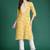 Women floral embroidered thread work kurta