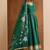 Women printed regular kurta with trousers & with dupatta