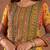 Women ethnic motifs printed regular kurta with trousers & with dupatta