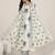 Women floral printed regular kurta with trousers & with dupatta