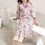 Women floral printed sequins straight kurta